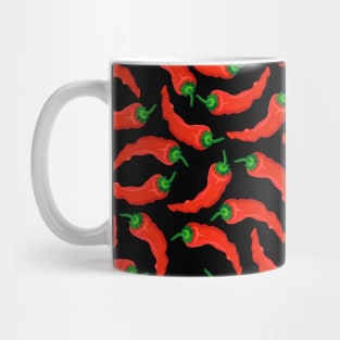 Hot Chili Pepper Pattern Mug